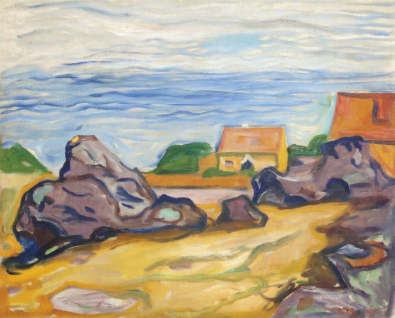 Maison à Borre, Edvard Munch (1904)