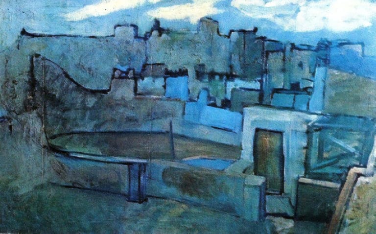 Les toits de Barcelone, Pablo Picasso (1903)