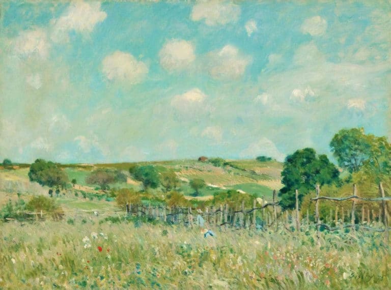 Prairie, Alfred Sisley (1875)