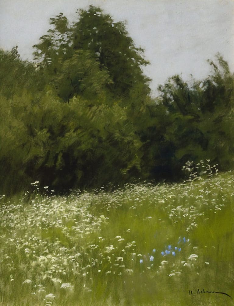 Prairie à l’orée de la forêt, Issaak Levitan (1898)