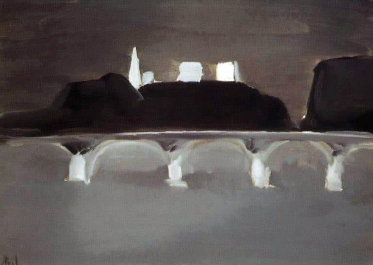 Paris la nuit, Nicolas de Staël (1954)