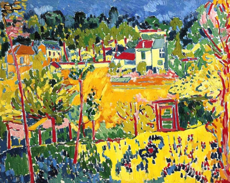 Paysage de banlieue, Maurice de Vlaminck (1905)
