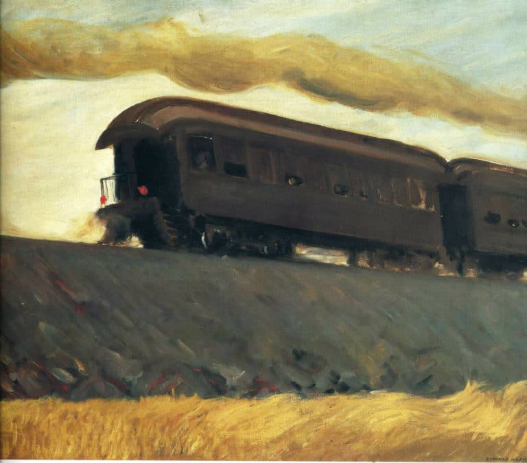 Train, Edward Hopper (1936)