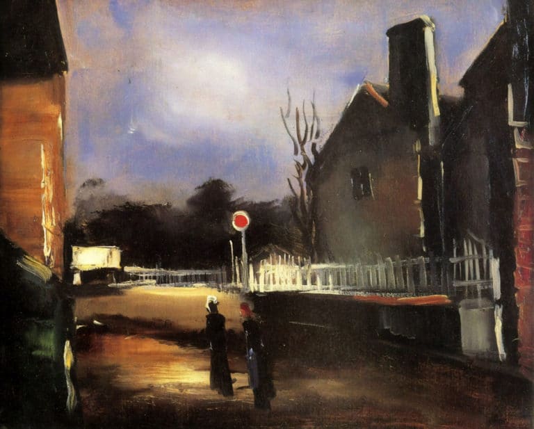 Rue sombre, Maurice de Vlaminck (1905)