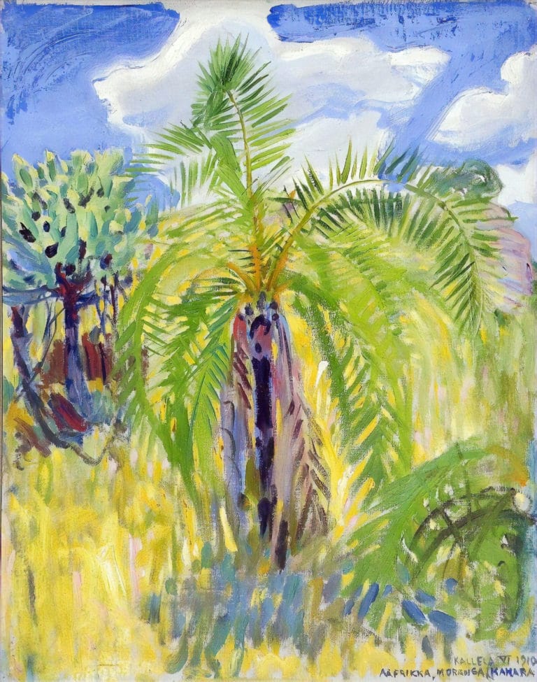 Motif africain, Akseli Gallen-Kallela (1910)