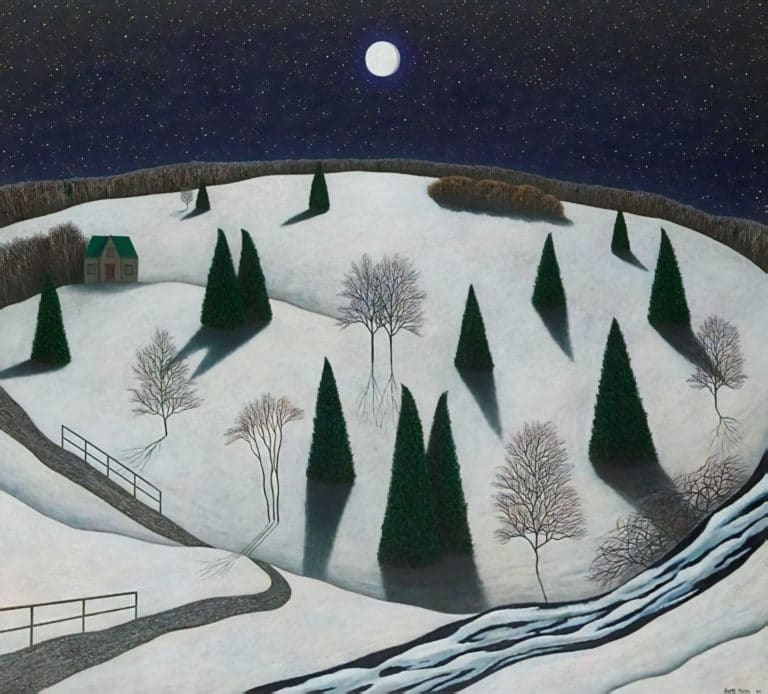 Paysage nocturne du Berkshire, Scott Kahn (1990)