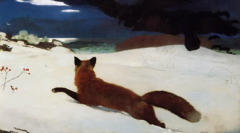 La chasse au renard, Winslow Homer (1899)