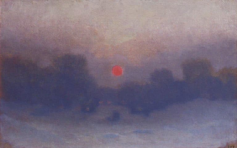 Hiver, Arkhip Kouïndji (1901)