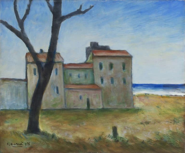 Maisons, Carlo Carrà (1956)