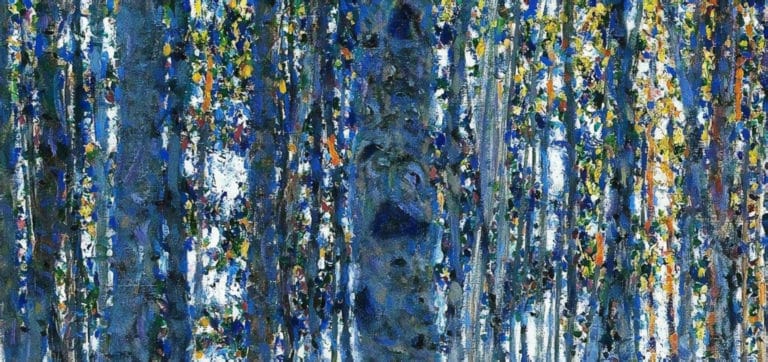 La forêt en automne, Gustav Klimt (1908)