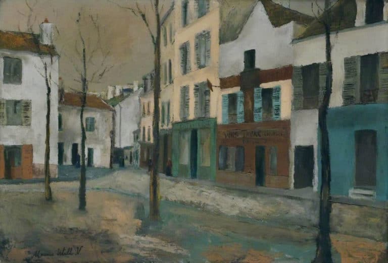 La place du Tertre, Maurice Utrillo (1934)