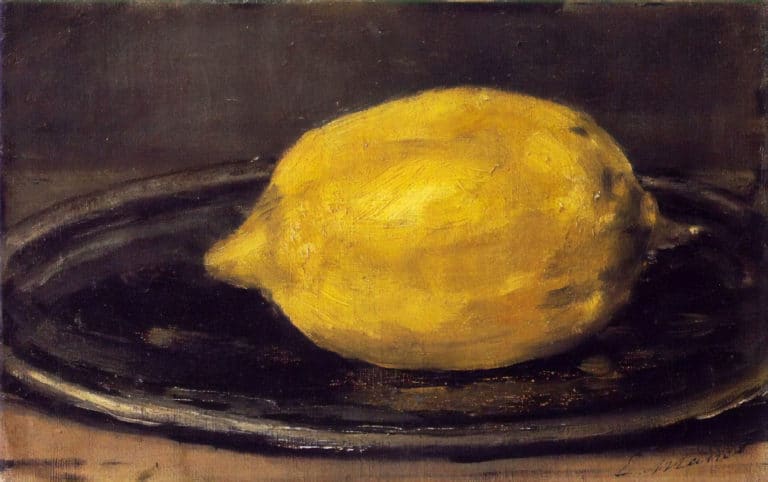 Le citron, Édouard Manet (1880)