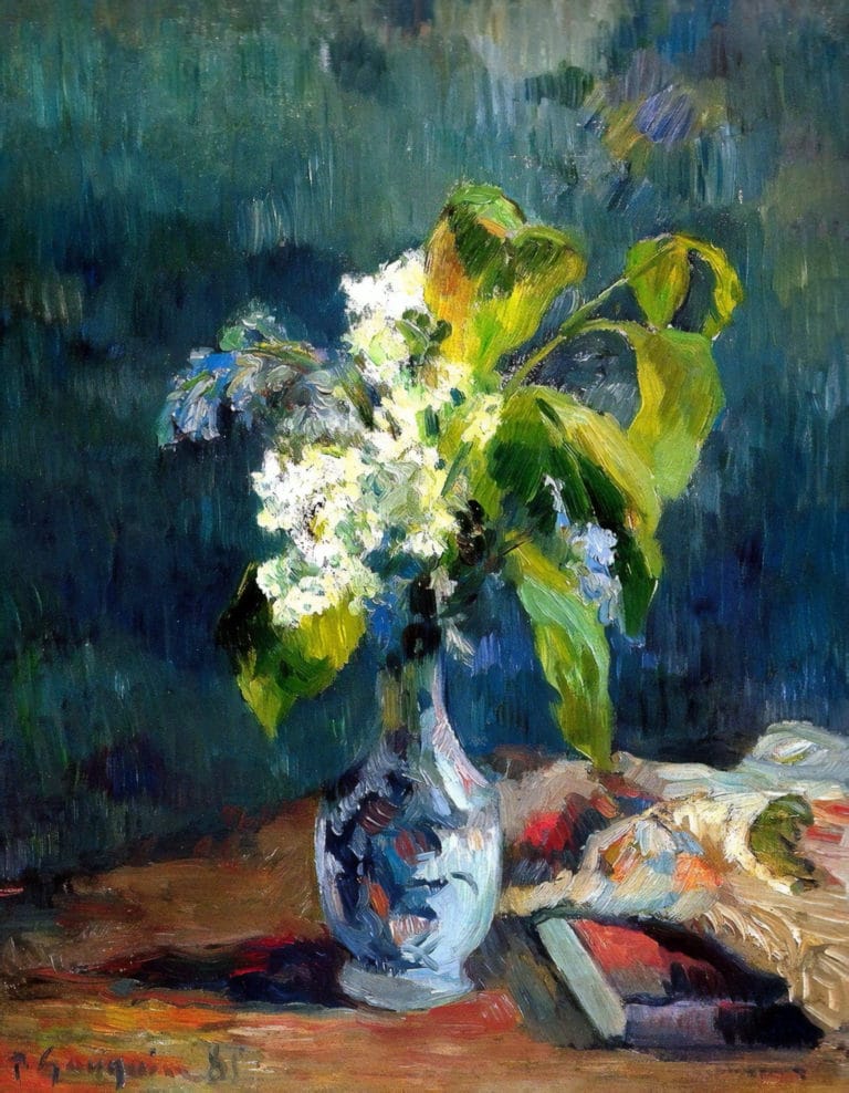 Lilas, Paul Gauguin (1885)