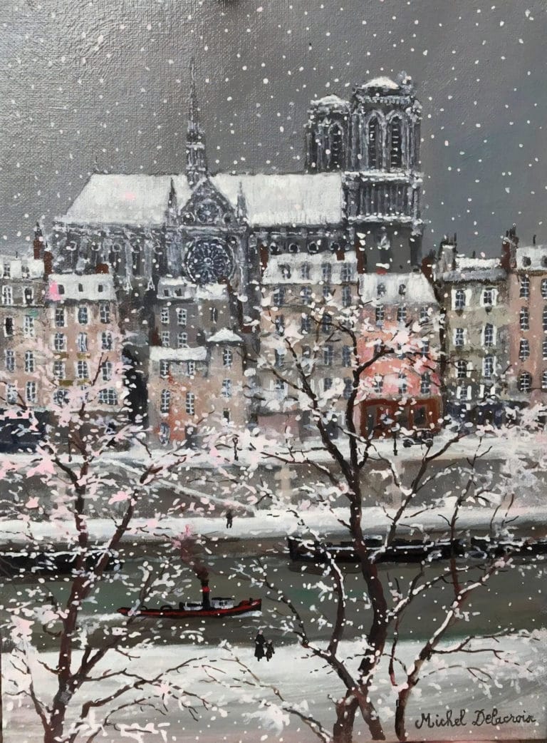 Quai de la Tournelle, Michel Delacroix (2016)