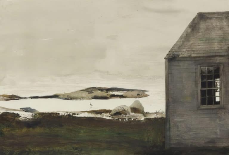 Niveau de la mer, Andrew Wyeth (1982)