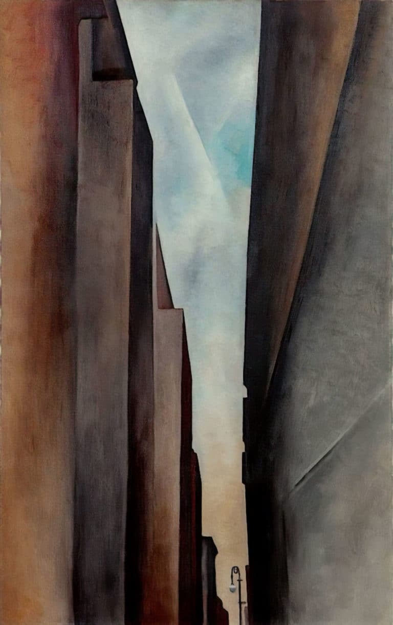 Une rue, Georgia O'Keeffe (1926)