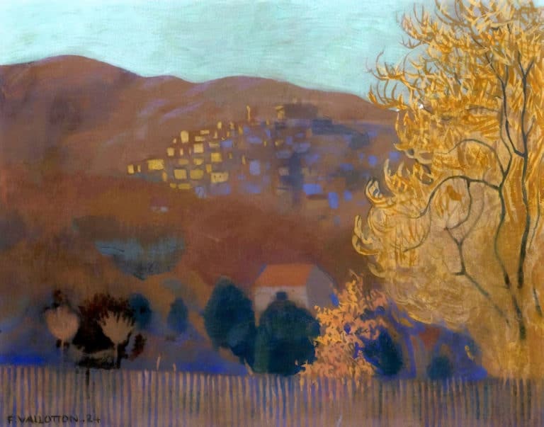 Cagnes le soir, Félix Vallotton (1924)