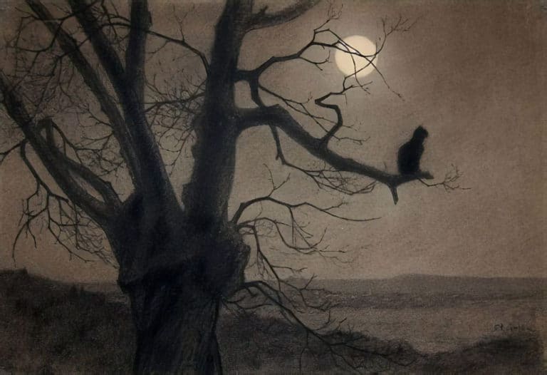 Chat au clair de lune, Théophile Alexandre Steinlen