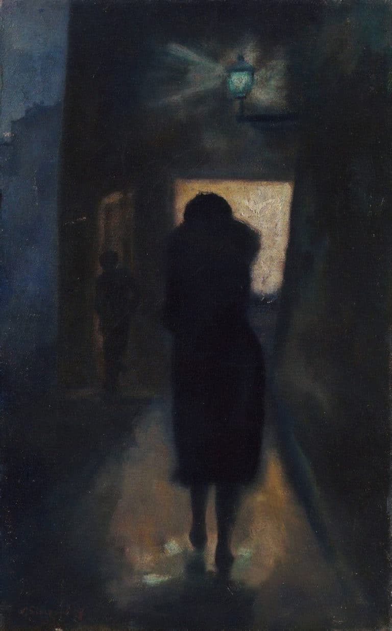 Rue sombre, Nikolai Sinezouboff (1933)