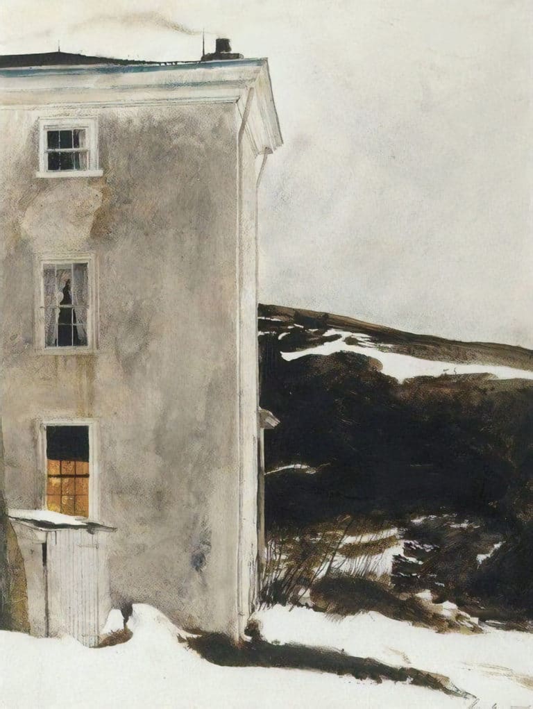 Crépuscule, Andrew Wyeth (1978)