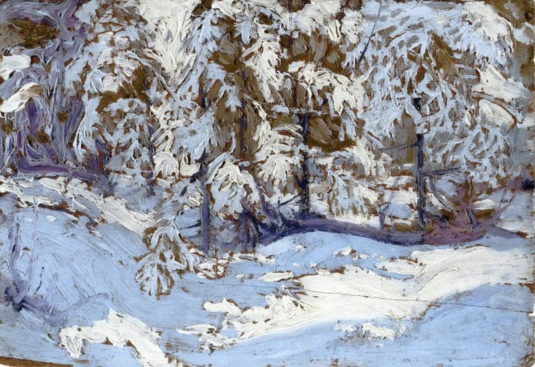 Première neige en automne, Tom Thomson (1916)