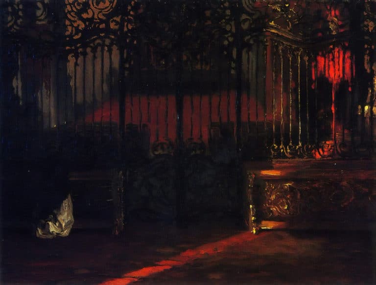 Grille, Adolph von Menzel (1894)