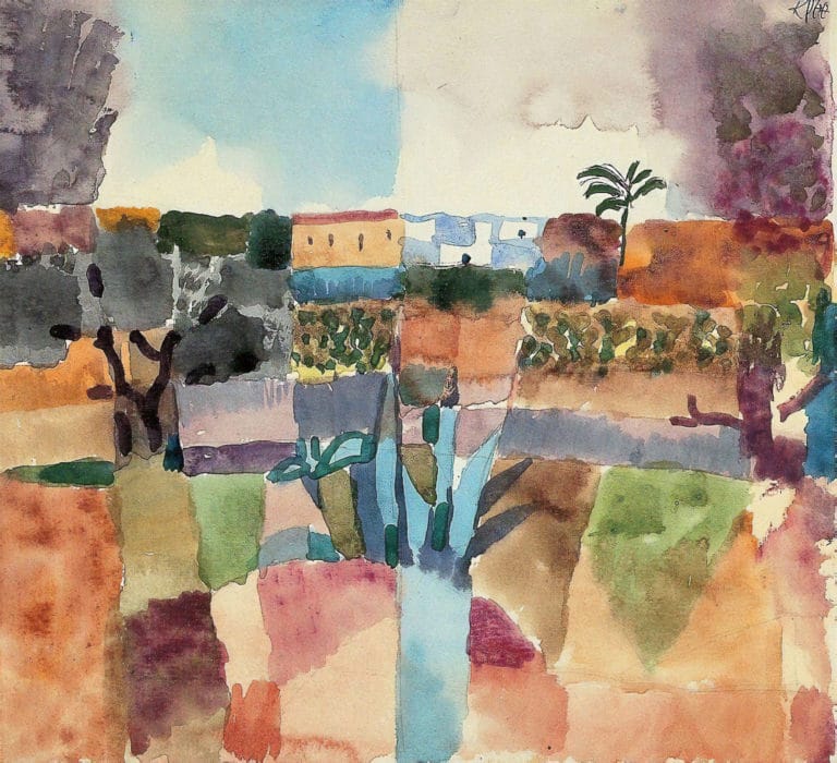 Hammamet, Paul Klee (1914)