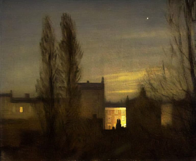 Au petit matin, George Clausen (1911)