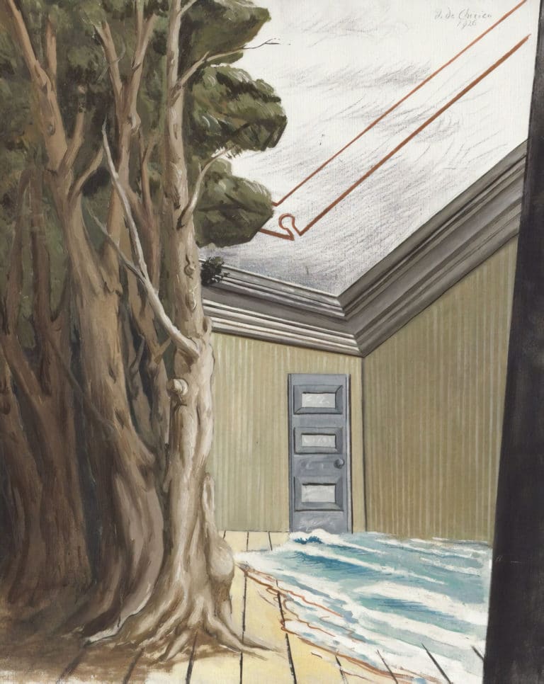 Intérieur forestier, équinoxe, Giorgio de Chirico (1926)