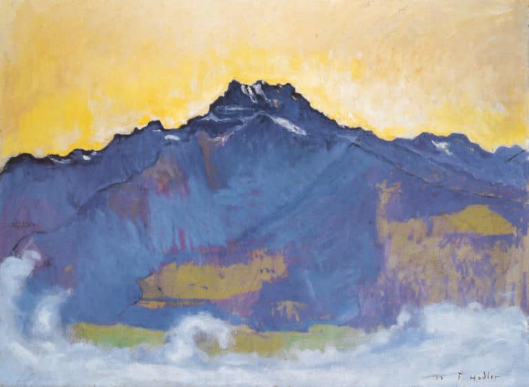 Le pic du Midi vu de Chesières, Ferdinand Hodler (1897)