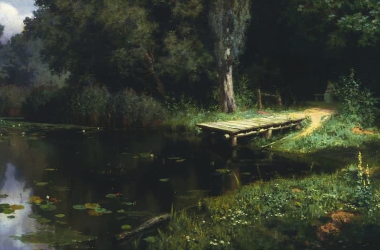 Le ponton, Vassili Polenov (1894)