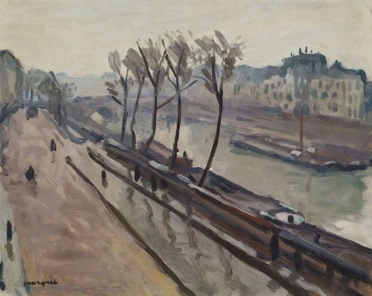 Le quai des Grands-Augustins sous la pluie, Albert Marquet (1906)