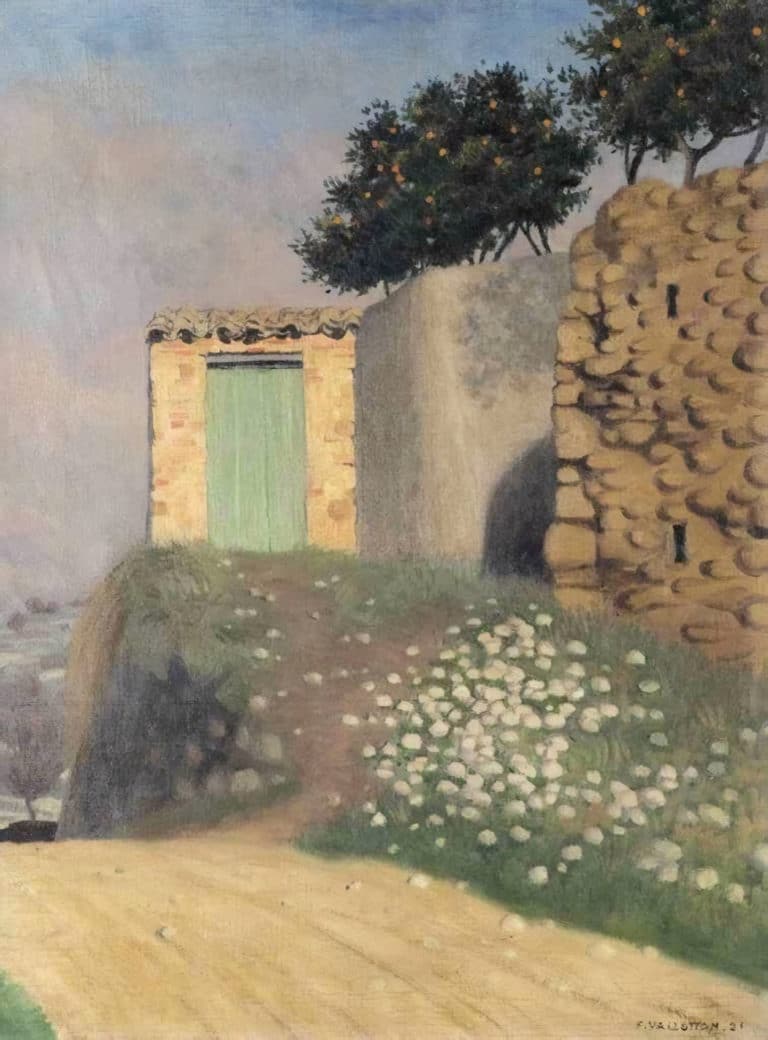 Le sentier à Cagnes, Félix Vallotton (1922)