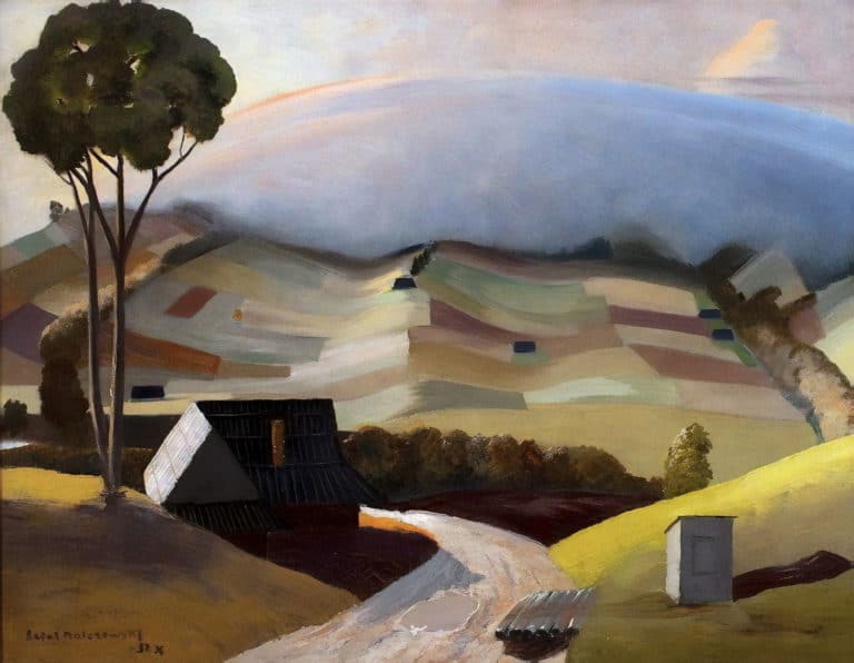 Paysage de montagnes, Rafał Malczewski (1932)
