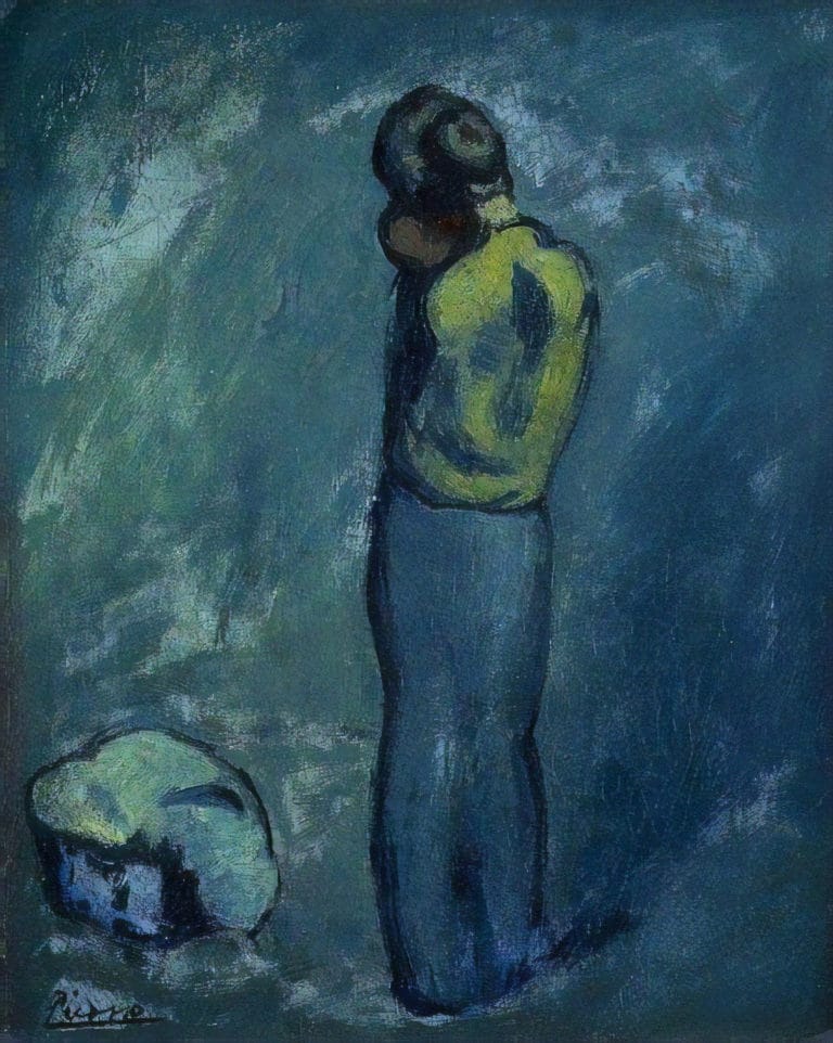 Mère et enfant, Pablo Picasso (1902)