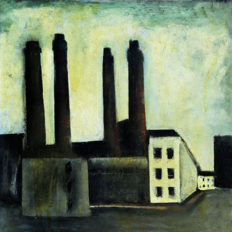 Paysage urbain, Mario Sironi (1921)