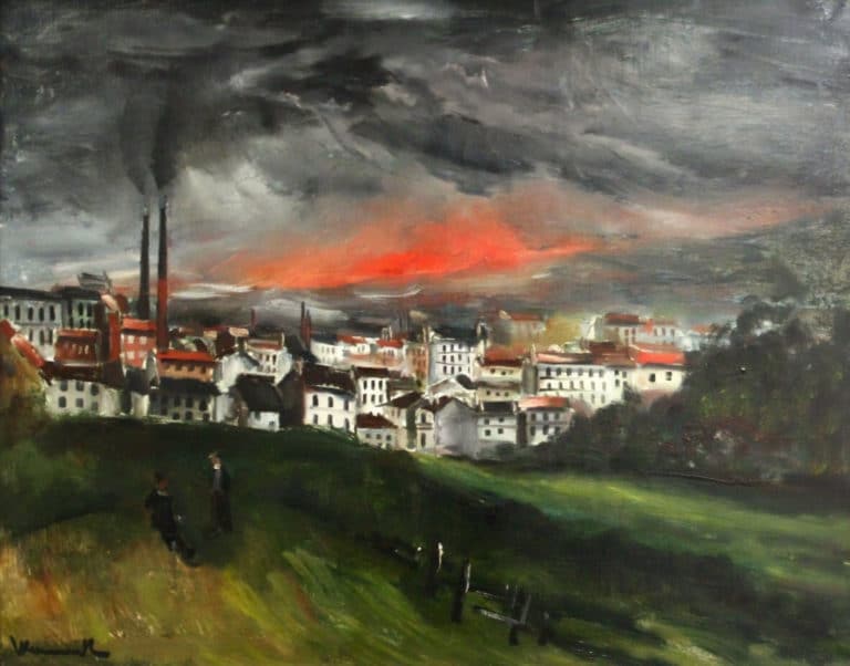 Paysage, Saint-Denis-la-Rouge, Maurice de Vlaminck (1949)
