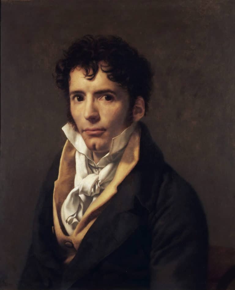 Portrait d’homme, Anne-Louis Girodet (1810)