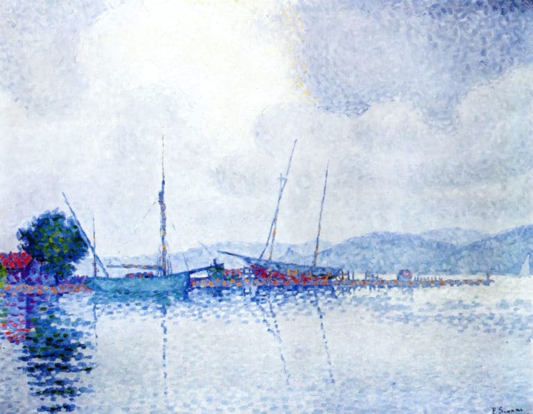 Saint-Tropez après la tempête, Paul Signac (1895)