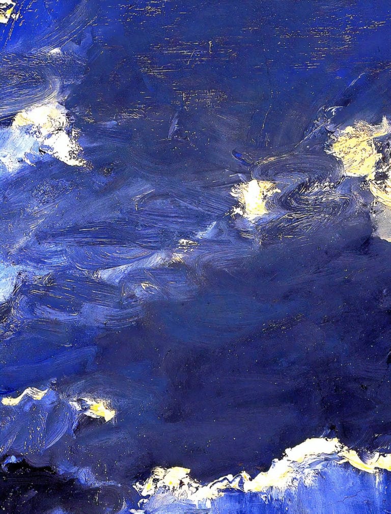 Navires au clair de lune, Claude Monet (1911)