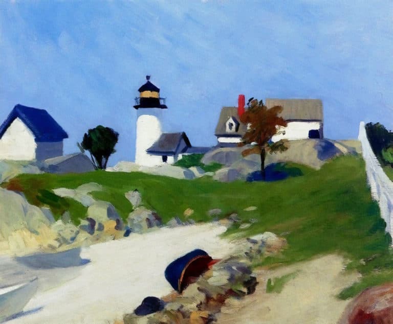Le phare de Squam, Edward Hopper (1912)