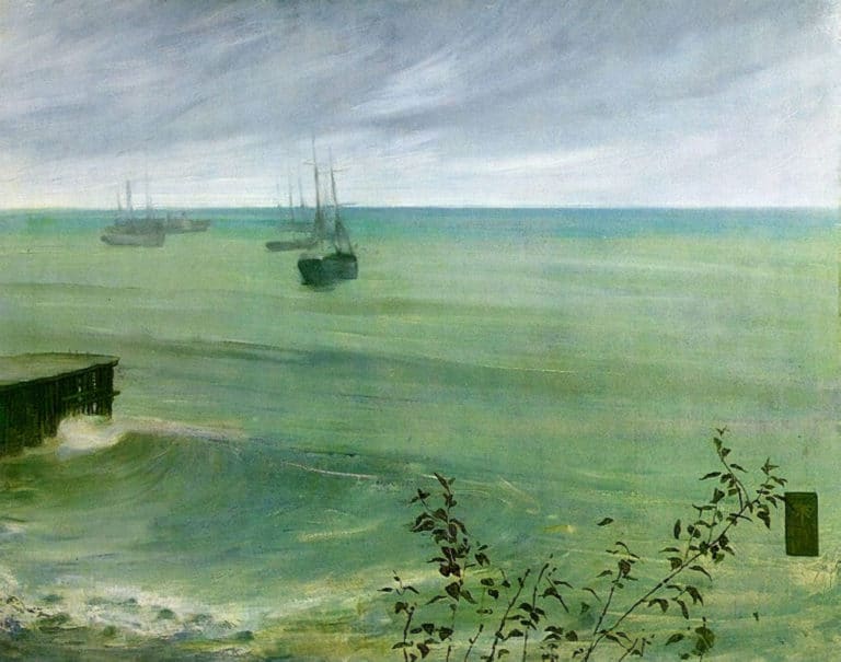 Symphonie en gris et vert : l’océan, James Abbott McNeill Whistler (1881)