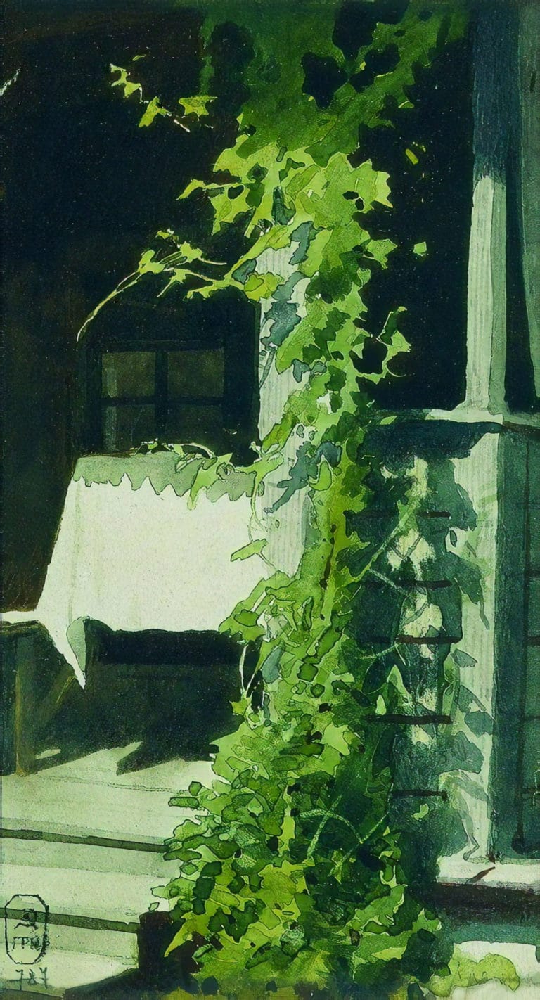Véranda, Ivan Kramskoy (1897)