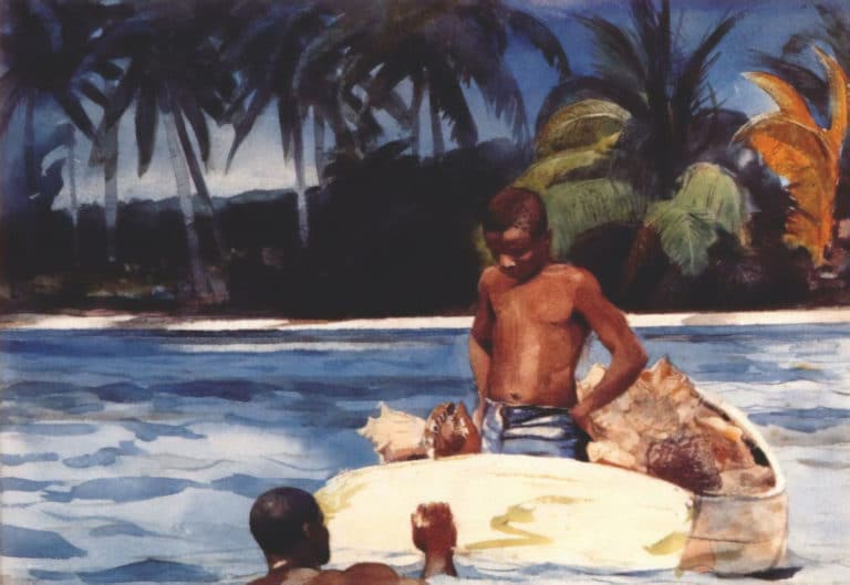 Plongeurs antillais, Winslow Homer (1895)