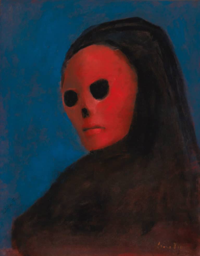 Le masque de la mort rouge, Leonor Fini (1987)
