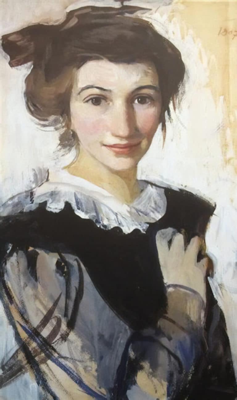 Autoportrait, Zinaïda Serebriakova (1907)