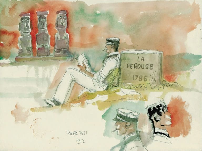 Rapa Nui, île de Pâques, Hugo Pratt