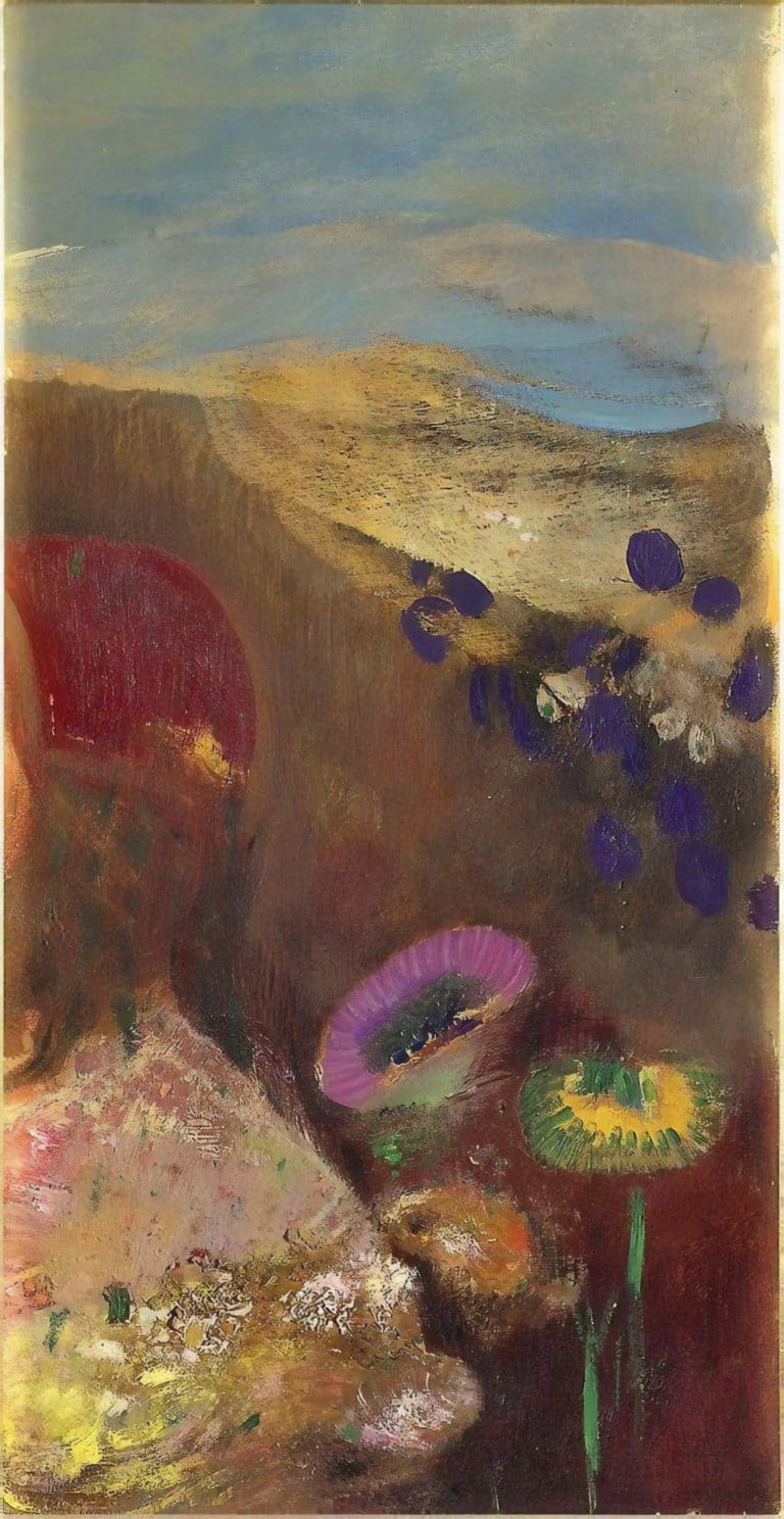 Fleurs étranges, Odilon Redon (1910)