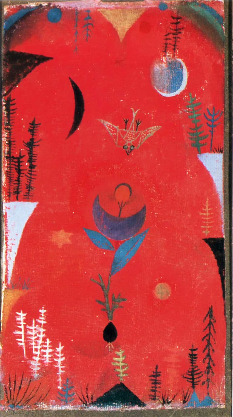 Mythe des fleurs, Paul Klee (1918)