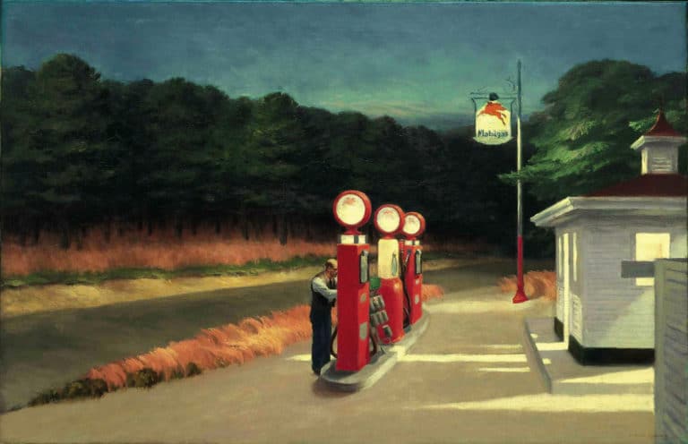 Station-service, Edward Hopper (1928)